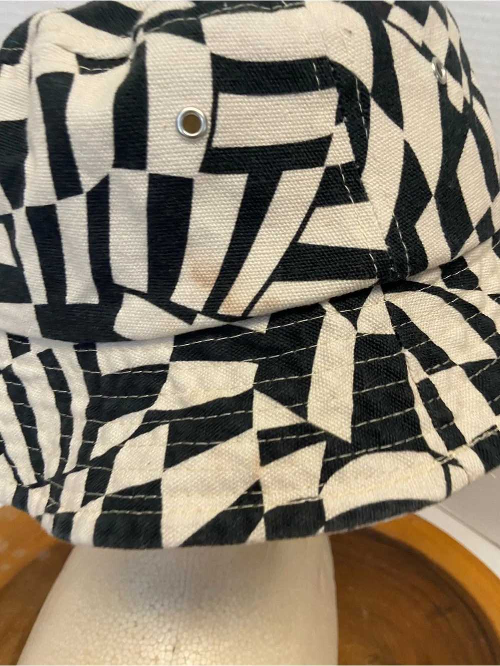 Urban Outfitters Geo Metric Bucket Fishermen’s Hat